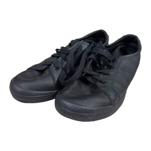TredSafe Black Work Shoes Women's Slip Resistant Restaurant Shoes Size 8